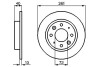 Диск тормозной bosch 0986479018 (фото 1)