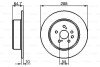 Диск гальмівний bosch 0986479243 (фото 1)