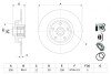 RENAULT гальмівний диск задній. (з підш.+кільце ABS) ESPACE IV 02- bosch 0986479276 (фото 5)