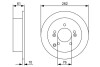 ДИСК тормозной задний COATED bosch 0986479C03 (фото 5)