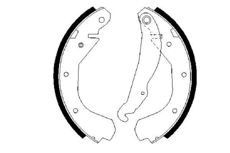 Колодки тормозные bosch 0 986 487 199