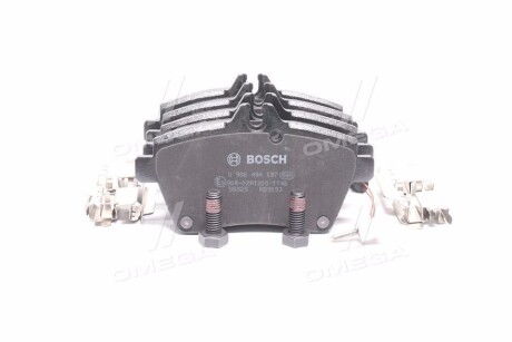 Колодки тормозные bosch 0986494087