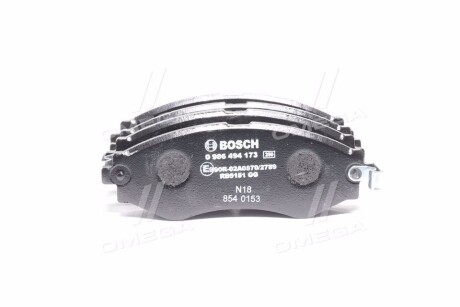 Тормозные колодки дисковые bosch 0 986 494 173