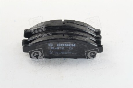 Колодки тормозные bosch 0 986 494 268