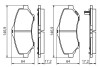 Колодки гальмівні (передні) Chrysler Grand Voyager V 07-/Dodge Caravan 08-/VW Routan 08-13 bosch 0986494493 (фото 5)