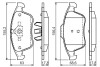 Колодки тормозные дисковые (комплект 4 шт.)) bosch 0986494556 (фото 5)