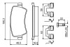 Гальмівні колодки, дискові bosch 0986494641 (фото 7)