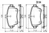 Колодки тормозные bosch 0986494663 (фото 2)