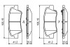 Гальмівні колодки, дискові bosch 0986494768 (фото 7)