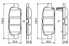 Гальмівні колодки, дискові bosch 0986494857 (фото 7)