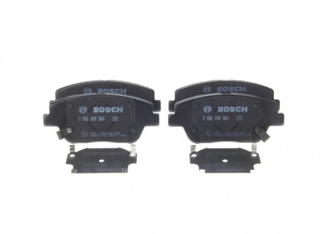 Гальмівні колодки дискові bosch 0986494984