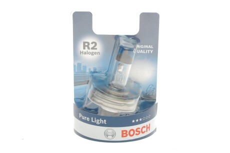 Автолампа R2 12V 45/40W P45t Pure Light (BL/1шт).) bosch 1 987 301 021