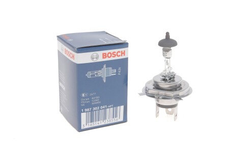 ЛАМПА H4 STANDART 12V W-V bosch 1 987 302 041