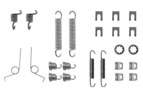 Комплект пружинок колодок ручника Renault Espace 84-96/Peugeot 204/304/305/69-90 bosch 1 987 475 030