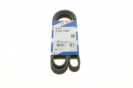 РЕМЕНЬ П-КЛИНОВЫЙ 6PK1555 bosch 1 987 947 949