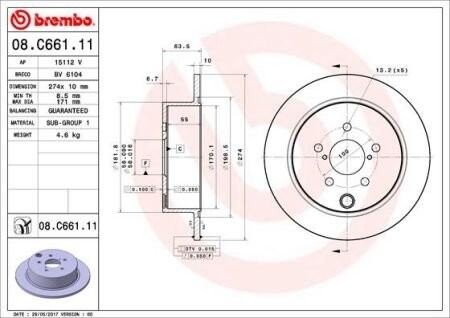 Brembo 08.C661.11