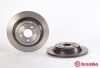 Диск тормозной brembo 08R10111 (фото 2)