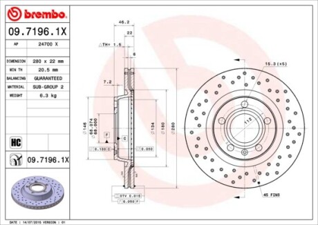 Brembo 09.7196.1X