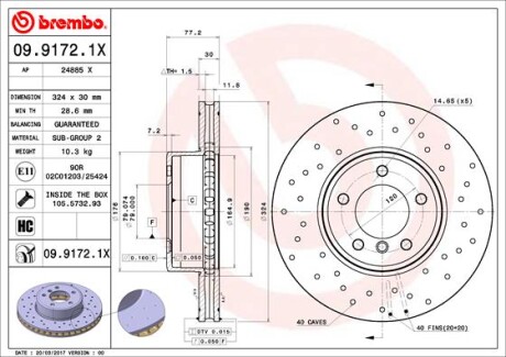 Brembo 09.9172.1X