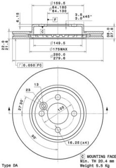 Brembo 09.A761.11