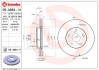 Диск тормозной TOYOTA COROLLA передн. (выр-во) brembo 09A86414 (фото 1)