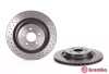 Тормозной диск brembo 09A96121 (фото 2)