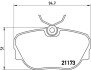 Гальмівні колодки дискові brembo p06010 (фото 1)