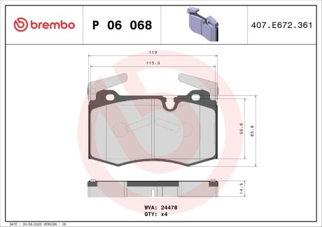 Brembo p06 068