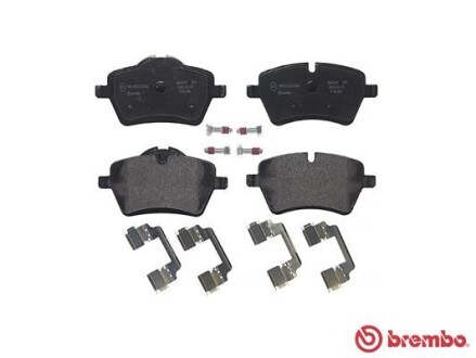 Гальмівні колодки дискові brembo p06 086