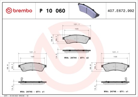 Brembo p10 060