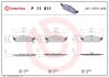 Гальмівні колодки дискові brembo p11011 (фото 1)