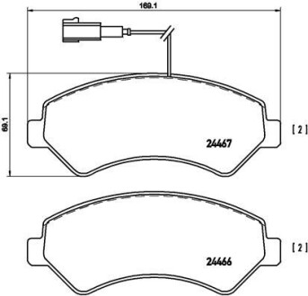 Brembo p23 136