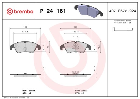 Brembo p24 161