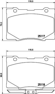 Brembo p28079 (фото 1)