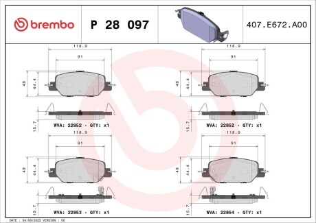 Brembo p28 097