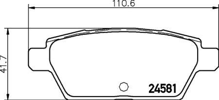 Гальмівні колодки дискові brembo p49 051