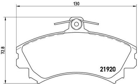 Brembo p50 055