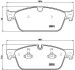 Комплект гальмівних колодок brembo p50102 (фото 1)