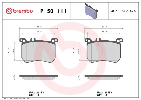 Brembo p50 111