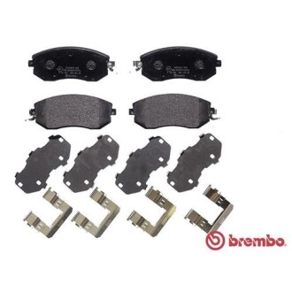 Гальмівні колодки дискові brembo p78 021