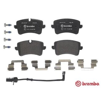 Комплект гальмівних колодок brembo p85 150