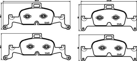 Brembo p85 164