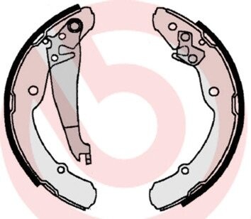 Комплект тормозных колодок brembo s85516