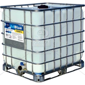 Жидкость AdBlue для систем SCR 1000L (с кубом)) brexol 501579 AUS 32 Cube