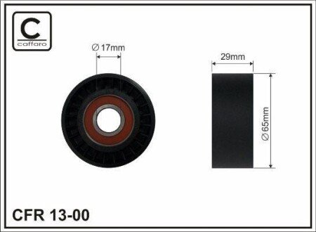 Tensioner Pulley caffaro 1300