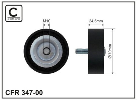 Ролик caffaro 34700