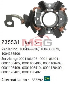 Щеткодержатель cargo 235531