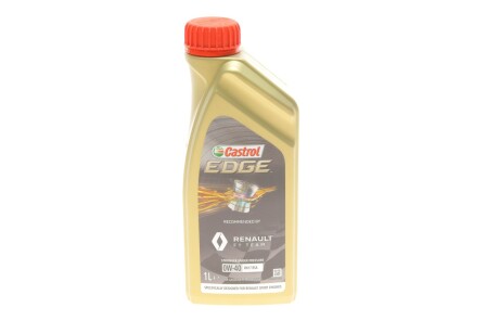 Масло моторное EDGE 0W-40 RN17 RSA (1 Liter) castrol 15D1EB