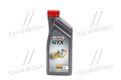 GTX 5W-40 A3/B4 (Каністра 1л) castrol 15E62B