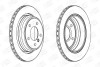 Диск гальмівний задній (кратно 2) Bmw Series 5, (E39) (96-) champion 562036CH (фото 2)